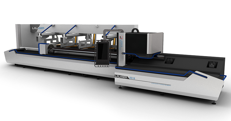 CNC Copper Tube Laser Cutting Machine