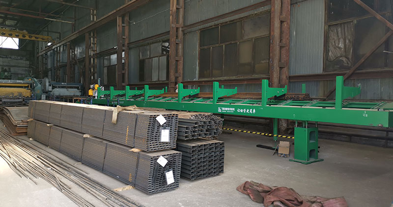 Scaffolding manufacturing in Russia with Longxin pipe cutting machine