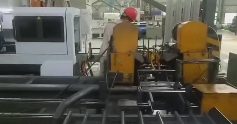 Manufacturing shock absorbers on the laser cutting chamfer production line