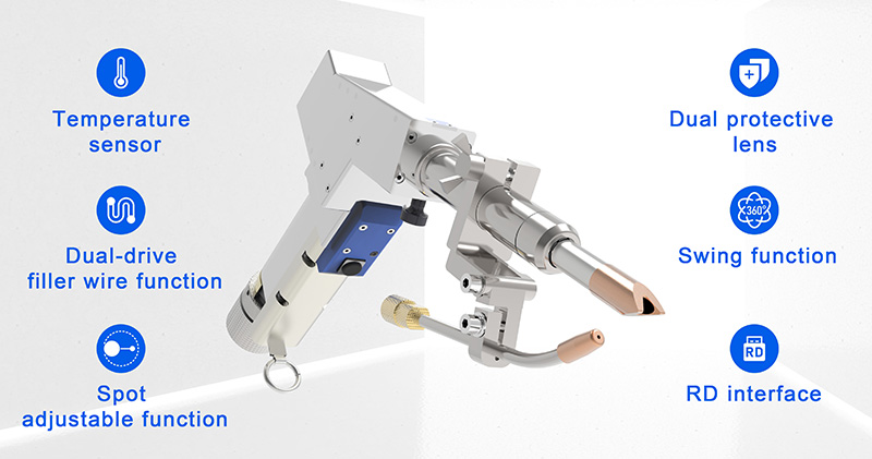 Handheld laser welding machine