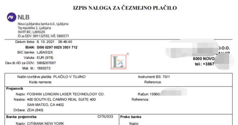 Laser tube cutting machine in Bosnia and Herzegovina,  for trampoline manufacturing