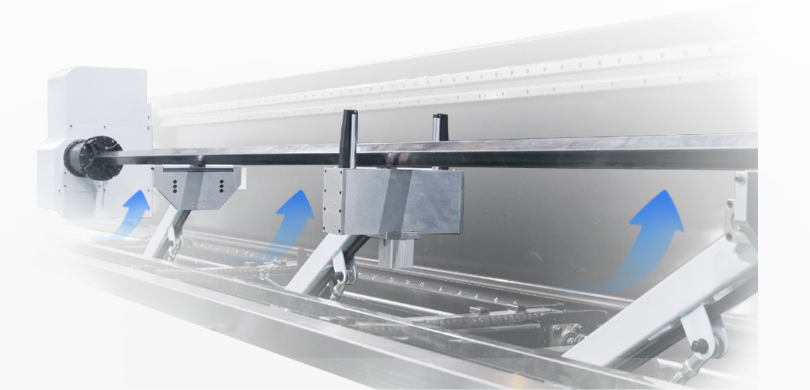 Laser cutting machine for tubes LX-K24