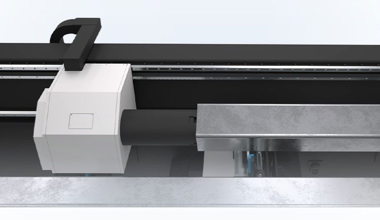 laser cutting machine for heavy tubes LX-K28