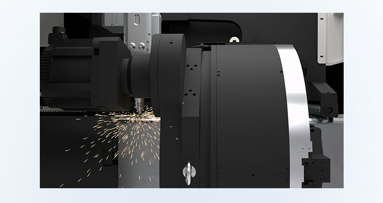 laser cutting machine for heavy tubes LX-K28