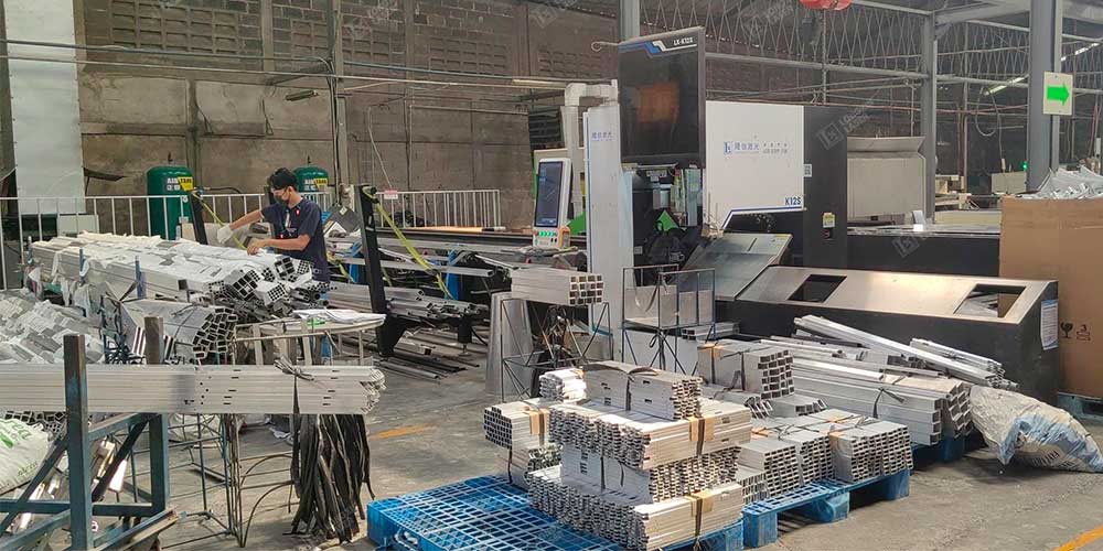 Automatic Bundle Loader Laser Pipe Cutting Machine - High Efficiency Tube Cutter