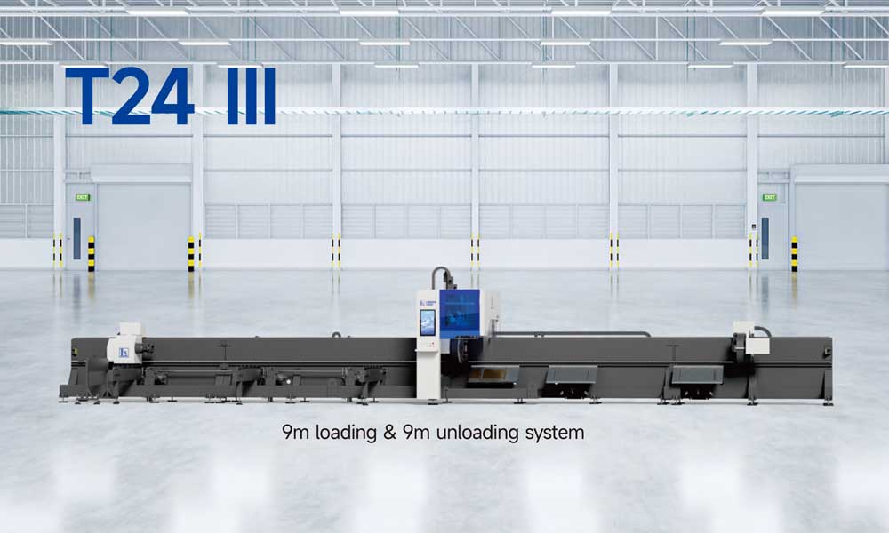 3D head laser tube cutting