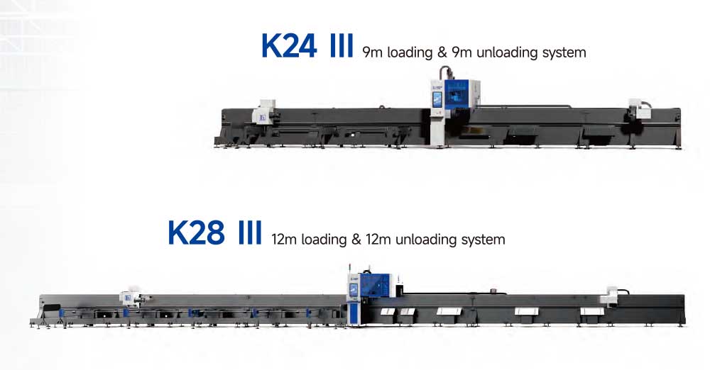 K35 Heavy-Duty Fiber Laser Tube Cutting Machine