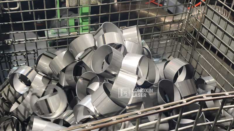 LX-FL120 laser tube cutting machine, auto parts laser cutting, round pipe fiber laser cutter.