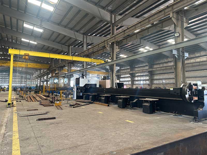 Empowering Saudi Arabian Steel Structures: T35 Large Diameter Pipe Laser Cutting Machine Success Story