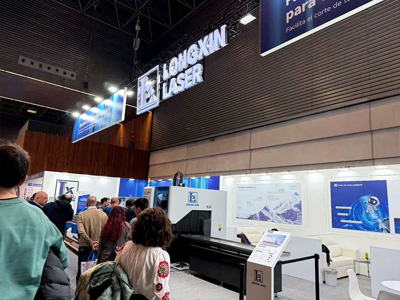 Longxin Debuts at Spain's BIEMH Exhibition, Embarking on a New Smart Manufacturing Journey with Global Clients Toward 2026