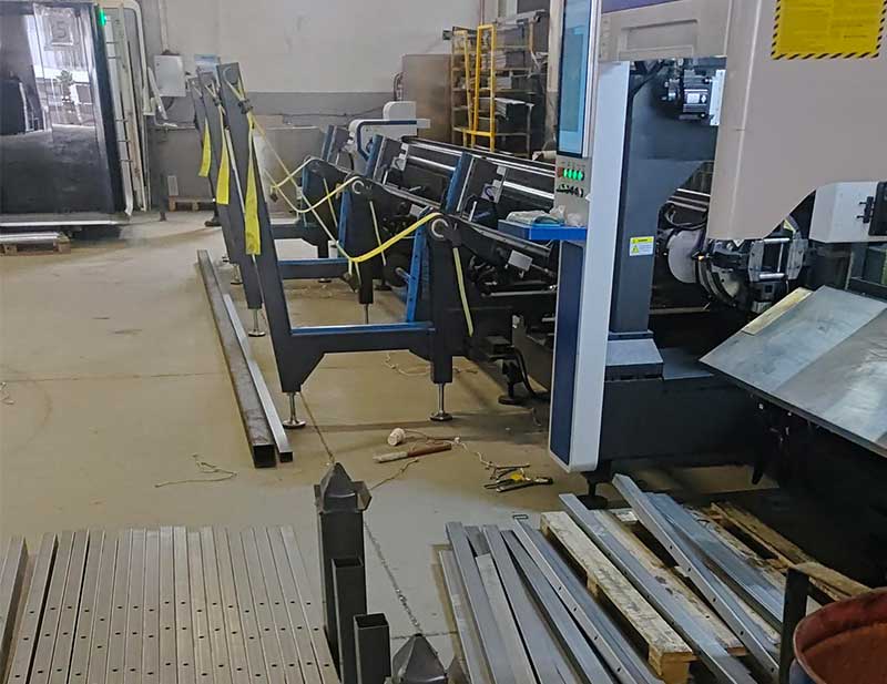 Revolutionizing Metal Furniture Production: The LX-K9 Laser Tube Cutting Machine