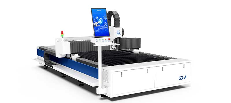 G3 high-efficiency fiber laser cutting system cutting stainless steel sheets at Melbourne ITA 2026