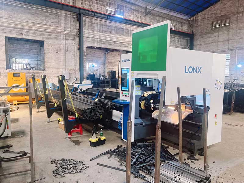 Laser Cutting Machine for Furniture | LX-K9 Helps Furniture Manufacturer Improve Rectangular Tube Processing Efficiency Laser Cutting Machine for Furniture | LX-K9 Helps Furniture Manufacturer Improve Rectangular Tube Processing Efficiency