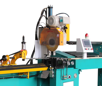 Pipe cutting machine _ seamless steel pipe cutting machine