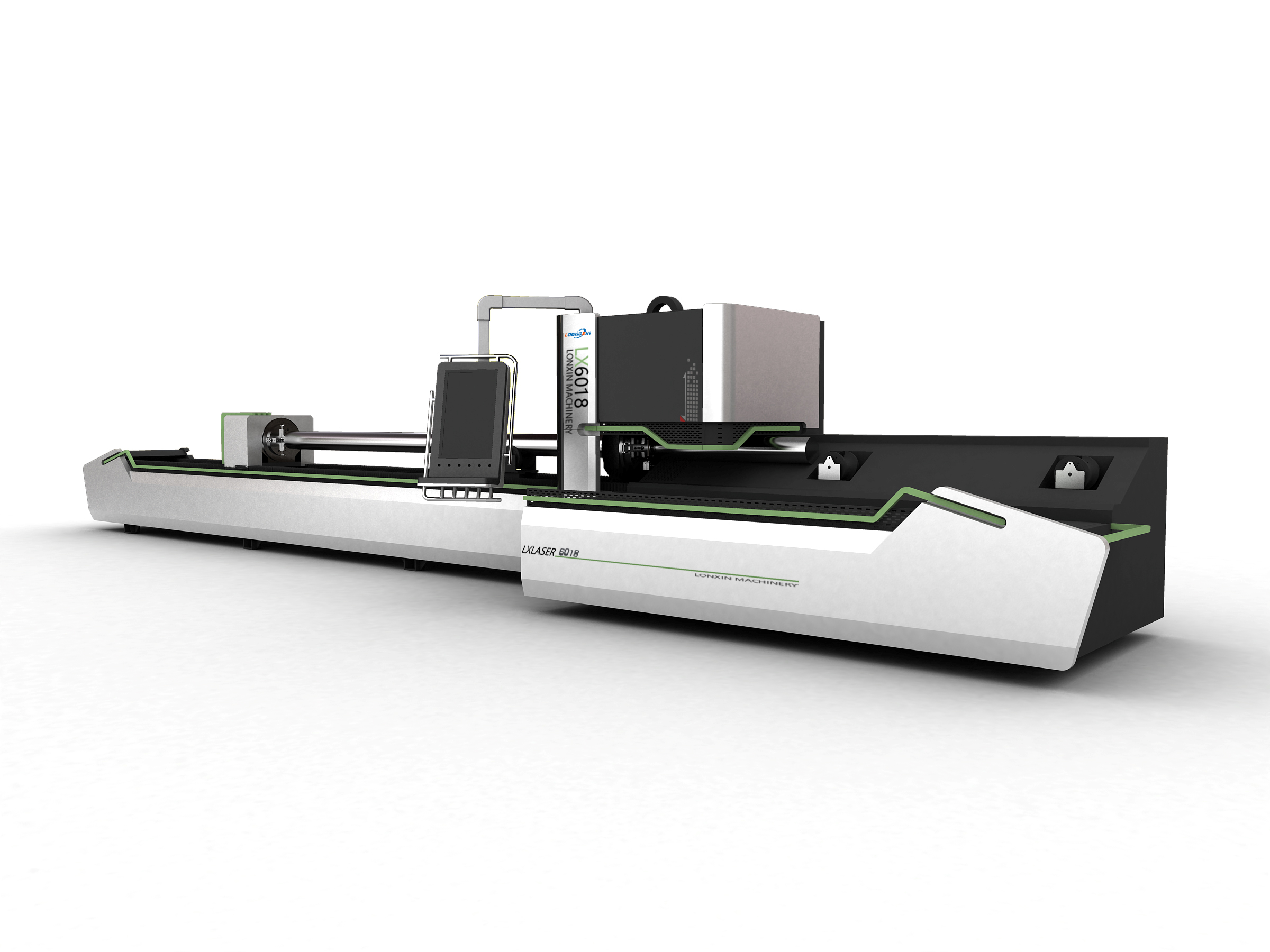 Automatic Metal Tube Fiber Laser Cutting Machine