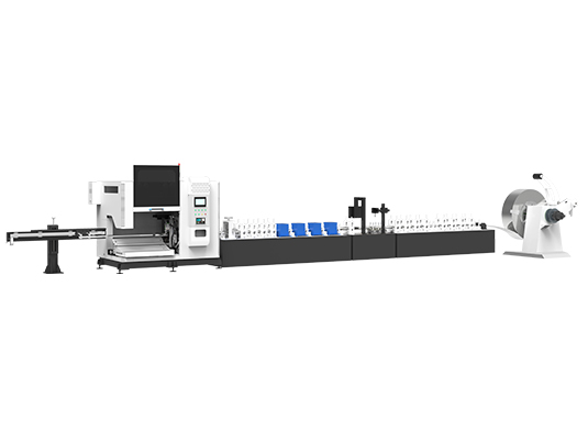 Stainless steel tube mill & online laser cutting production line