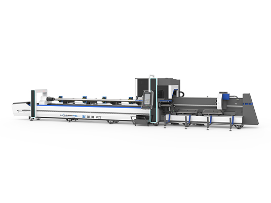 High speed three-chuck laser pipe cutting machine
