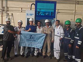 LX Laser T24 Heavy-Duty Tube Cutter Empowers Dubai Shipyard with Precision I-Beam & Thick Pipe Cutting