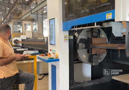 12m Heavy-Duty H-Beam Laser Cutting: A Success Story from a Saudi Arabian Steel Structure Factory
