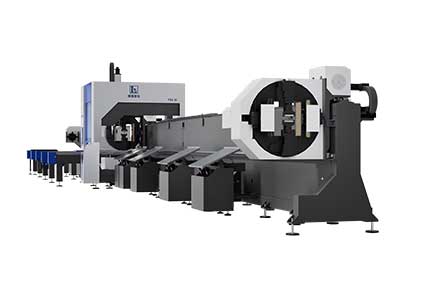  4-Chuck Laser Cutting Machine for Heavy Pipe Side Cutting | LX Cutting Machine