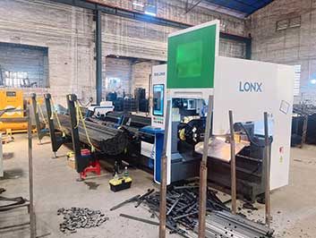 Laser Cutting Machine for Furniture | LX-K9 Helps Furniture Manufacturer Improve Rectangular Tube Processing Efficiency