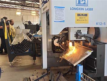 Turkey Scaffolding Manufacturer Upgrades Production with LX-K12 Laser Tube Cutting Machine