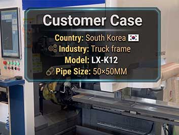 Case Study: How a Korean Truck Frame Manufacturer Scaled Production with the K12-6 Laser Pipe Cutting Machine