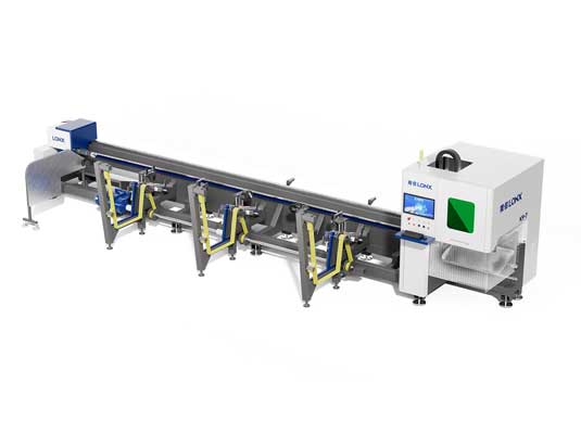 Zero tailing laser tube cutting machine