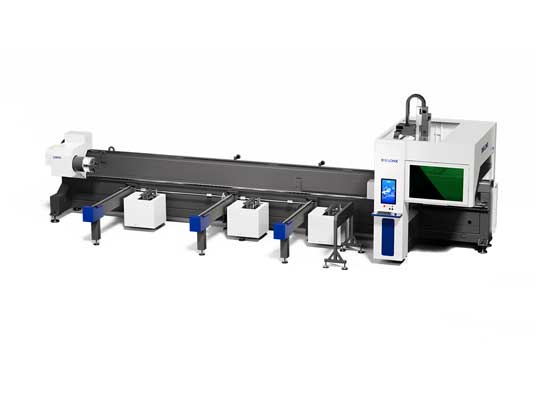 LX-T35 Heavy Duty Laser Tube Cutting Machine with ±45° Bevel Cutting